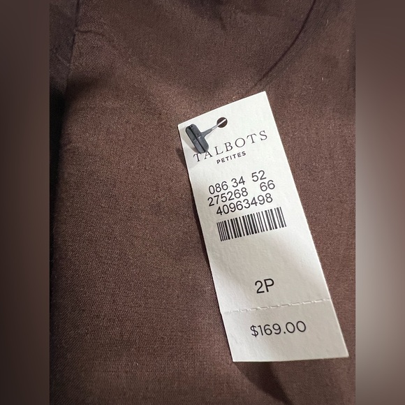 Talbot’s sleeveless cocktail dress size 2P - Picture 10 of 10